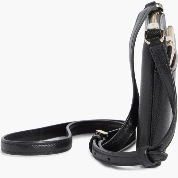 ♠️Kate Spade Black Crossbody Bag w/ Removable Pouch - Picture 5 of 15